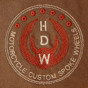 HDW Logo on Brown T-Shirt
