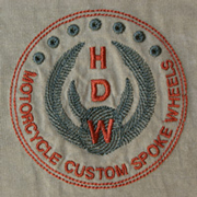 HDW Logo on Khaki T-Shirt