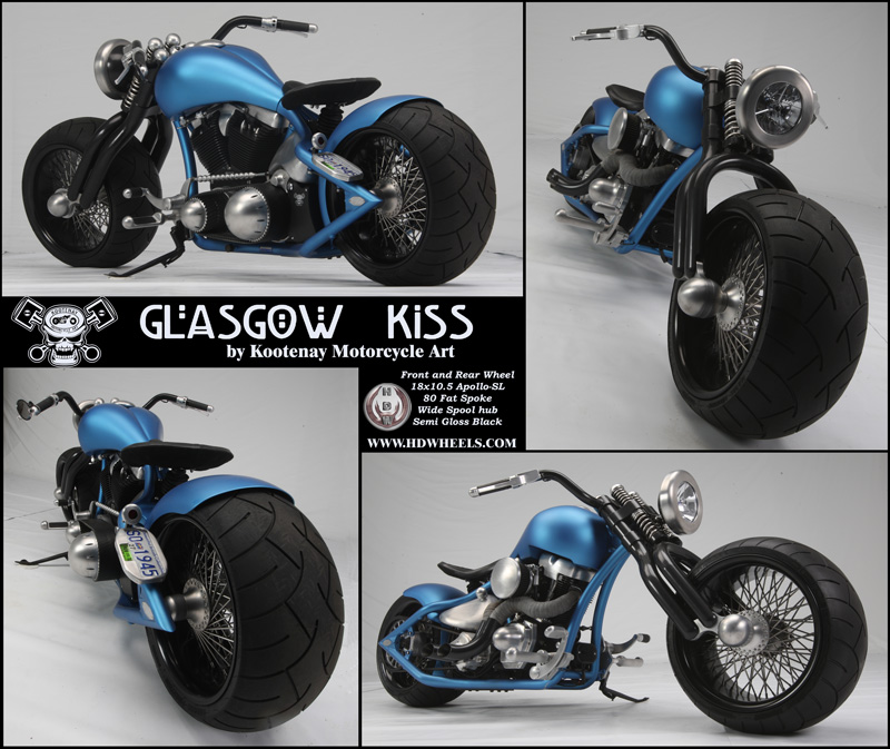 Glasgow Kiss by Kootenay Motorcycle Art