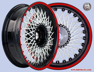 Spoke wheels for Harley trikes