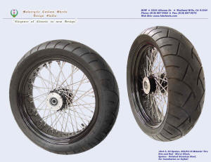 18x5.5, Vivid Black, 200 tire
