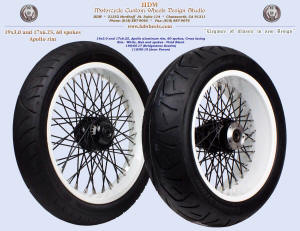 19x3.0 and 17x6.25, Apollo-SL, White, Vivid Black, 110 and 190 tires