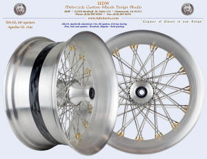 20x10, Apollo-SL, S-Cross, Brushed, Gold (plated) nipples