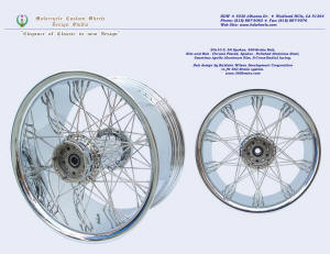 20x10, Apollo-SL, S-Cross-Radial, Chrome, Wide spread, 360 brake