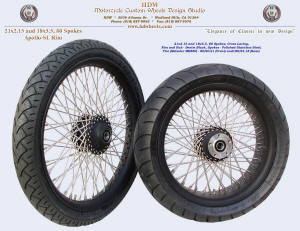 21x2.15 and 18x5.5, Apollo-SL, Denim Black, Tires