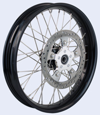 2014 Touring rotor on spoke wheel